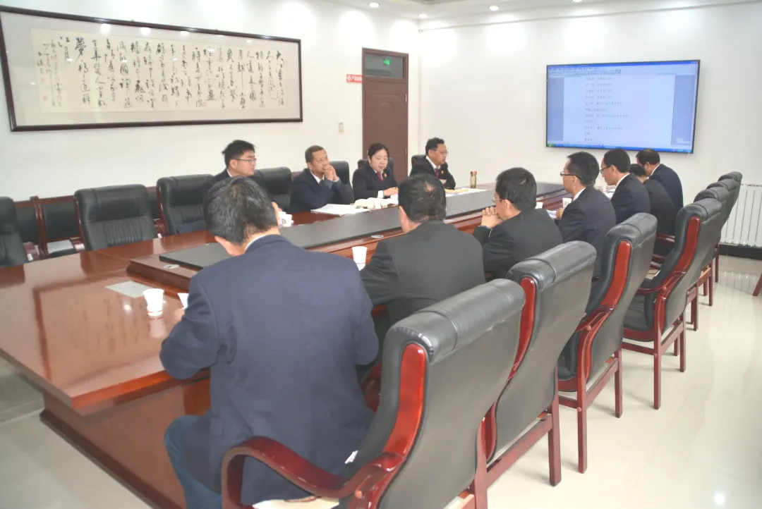 漳县人民检察院代理检察长依法列席漳县人民法院审判委员会会议