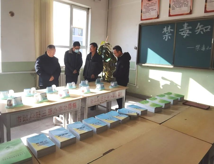 漳县人民检察院督导检查金钟镇禁毒工作