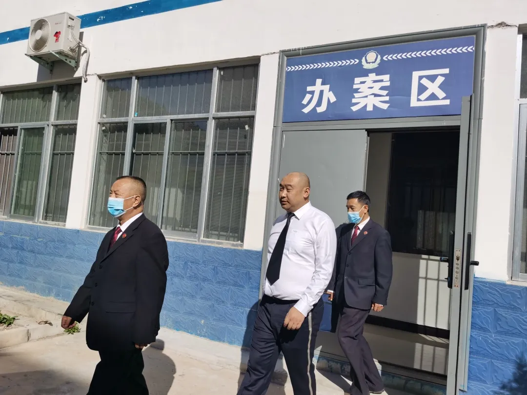 漳县人民检察院开展看守所节前安全防范检查