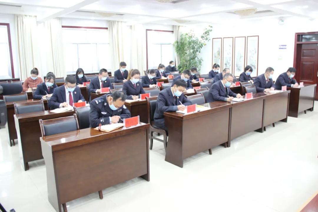 【让党旗在“战疫”一线高高飘扬】漳县人民检察院开展主题党日活动助力疫情防控