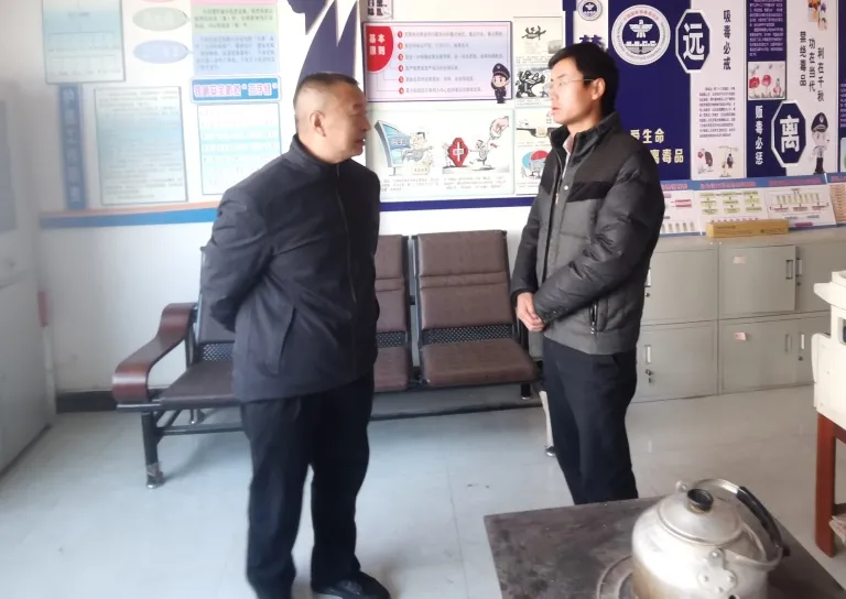 漳县人民检察院督导检查金钟镇禁毒工作
