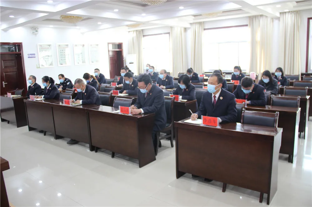 十五届县委第五轮常规巡察第一巡察组巡察县检察院党组情况反馈会议召开